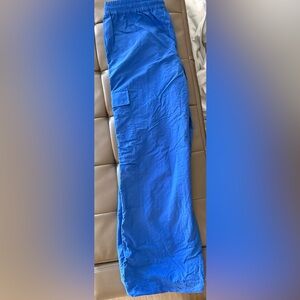 Tilly's Royal Blue Nylon Festival/Concert Pants